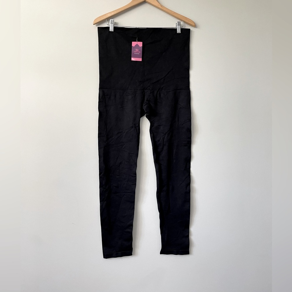 Empetua NWT black high waisted shaping leggings 3XL